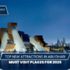 Attractions in Abu Dhabi | Places to visit in Abu Dhabi BLog Banner by Travel Saga Tourism